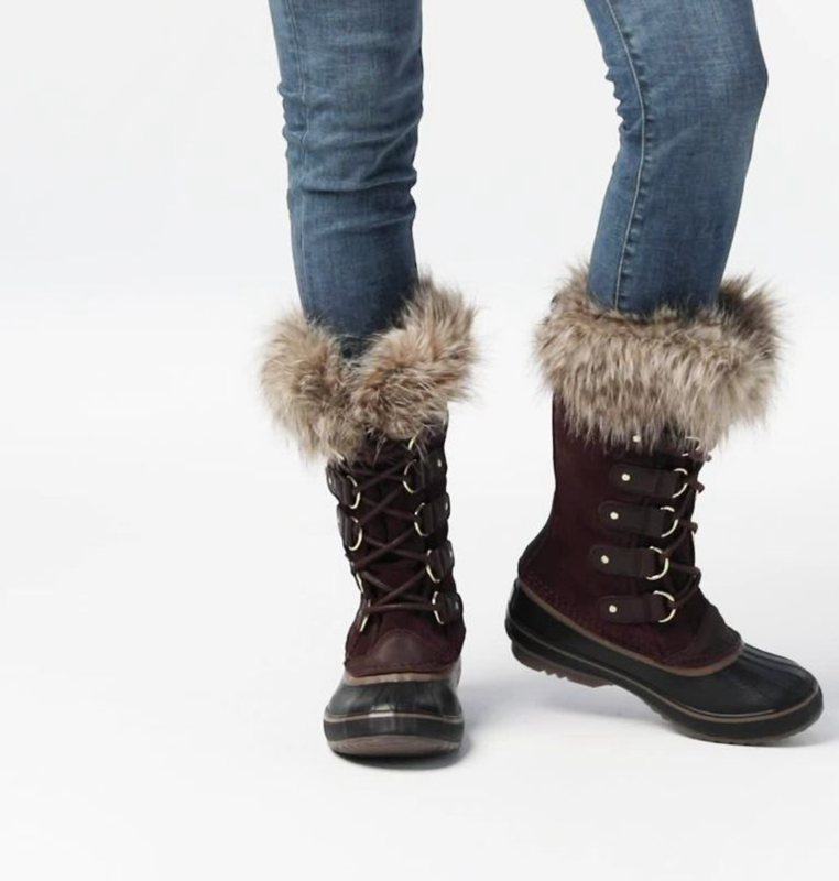 Botas Nieve Sorel Mujer - Joan Of Arctic™ Bajas Marrones Oscuro - 57613-OHZQ